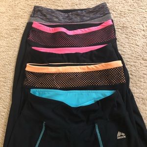 Lot of 5 RBX Leggings